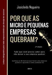 Livro Por Que as Empresas Quebram - 2ª edição - Josicleido Nogueira