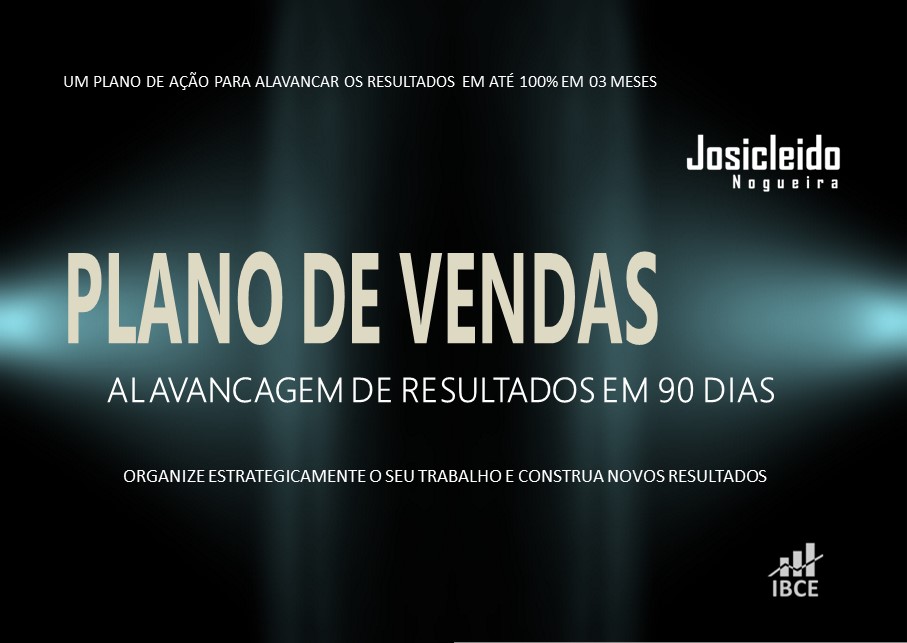 Capa Livro - Plano de Vendas - Josicleido Nogueira